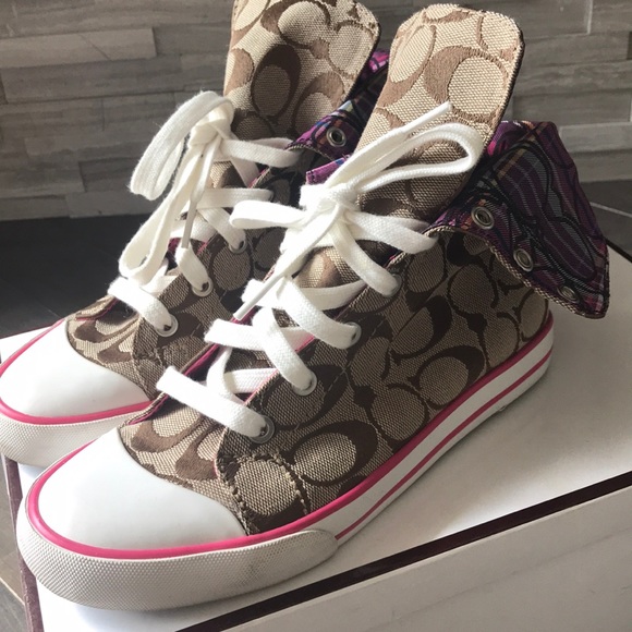Coach Shoes - Coach high top sneakers